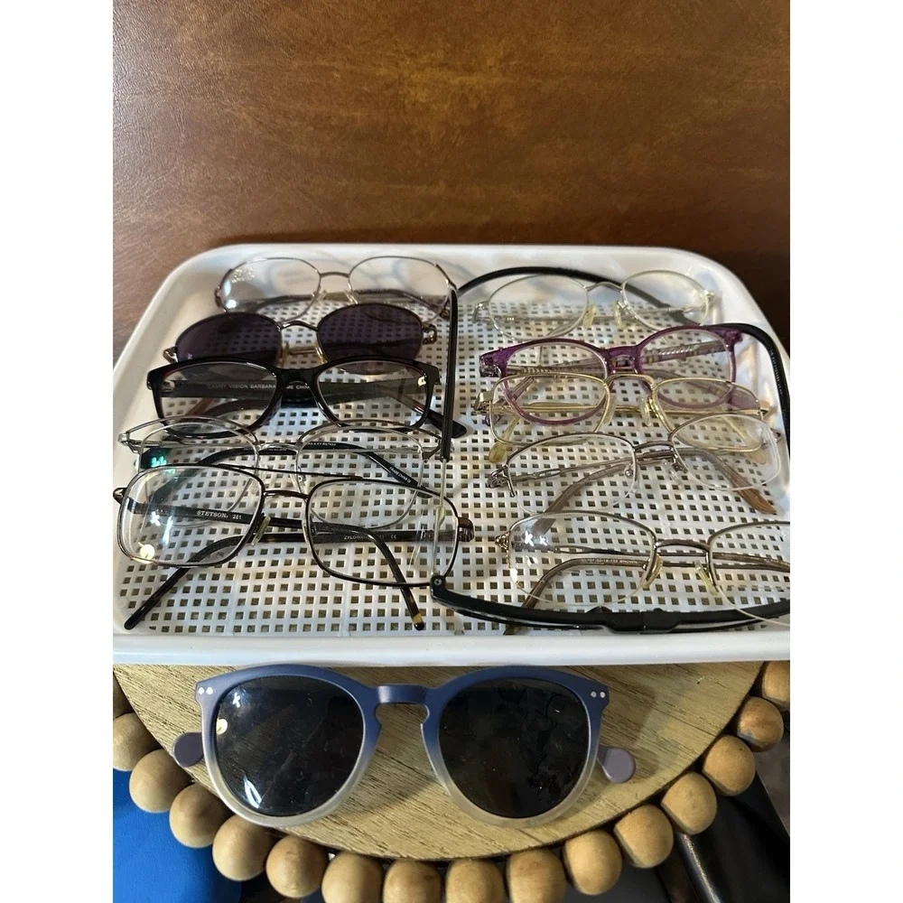 Lot of 15 Total Glasses Mixed + 9 Cases miscellaneous Vintage